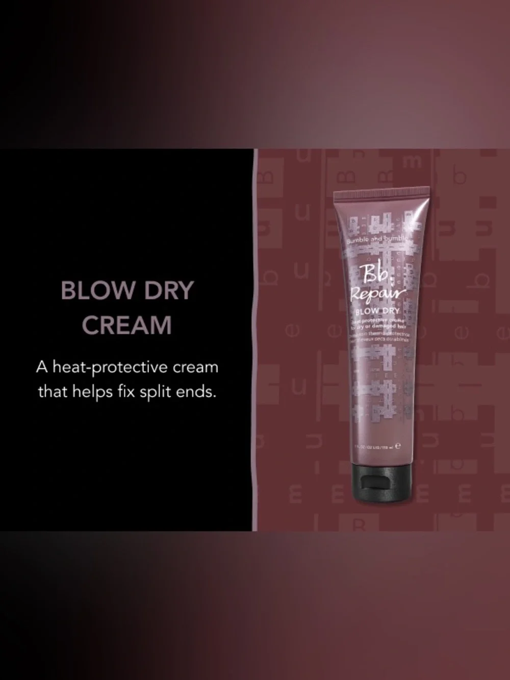 Bumble and bumble Bb. Repair Blow Dry - Heat Protective Creme